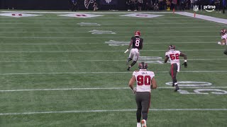 Cousins 32yard strike to Pitts gets Falcons into Bucs territory on first drive [upl. by Annawyt216]