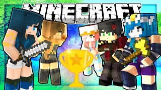 Minecraft  THE KREW GETS INTO A FIGHT WHO WILL WIN Minecraft MiniGame [upl. by Acissj]