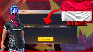 COMO CAMBIAR DE REGION EN FREE FIRE  2024  INDONESIA Y CUALQUIER OTRA REGION  FREEFIREE [upl. by Naval]