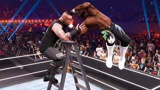 WWE 2K24 MyRISE  TLC Match For The WWE Championship [upl. by Erek385]