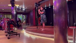 Rise up by Andra Day  Carnival vista karaoke competition [upl. by Namlaz]