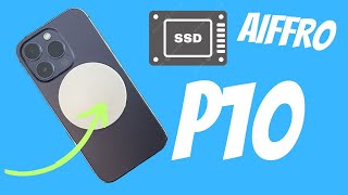 Augmentez la capacité de stockage de votre iPhone avec un SSD taillé pour iPhone Test du P10 AIFFRO [upl. by Oremor396]