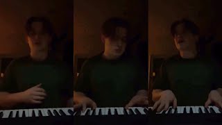 Kit Connor Singing Last Request Paolo Nutini Cover [upl. by Ledua]