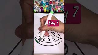 Day 7  my coloring book shorts coloring kidscoloringvideo [upl. by Ytisahc]