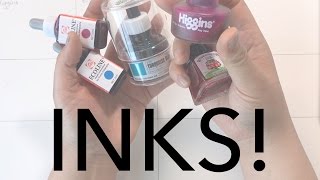 5 Brands of Ink First Impressions amp Lightfastness Tests [upl. by Blau]