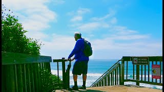 San Diego County  South Carlsbad Beach Hike [upl. by Anamuj275]