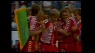 DINAMARCA 6X1 URUGUAI COPA 86 BANDEIRANTES [upl. by Annek]