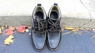 Fall Styles  Barneys X Sperry Topsider  Wool Chukka Boots ON FEET [upl. by Rosenblatt361]