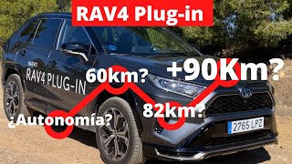 🔋 Toyota RAV4 Plugin ¿Qué autonomía REAL tiene [upl. by Ominoreg403]