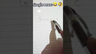 Google means 😂🤣shortvideotrendingviralytshortgooglegooglefunny [upl. by Swart]