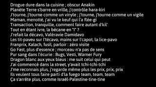 PAROLES Maitre Gims Anakin  Ceinture Noire Official Lyrics [upl. by Lorry]