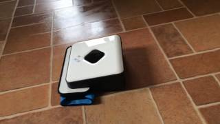 iRobot Braava 390T meets an iRobot Roomba 880 [upl. by Bethena]