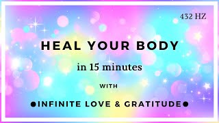 15 Minute Healing Meditation Heal Your Body Permanently [upl. by Sherfield]