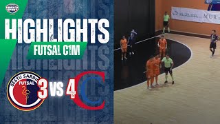 Futsal Coppa Italia C1M  Sestu Sardinia FutsalCittà di Cagliari 34 Highlights [upl. by Assenev27]