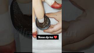 Bridal dip box available❤️dipbox tapemehndi viralvideo shortfeed henna trending mehnditips [upl. by Eatnahc220]