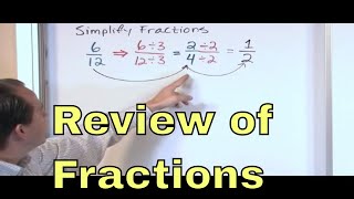 02  Review of Fractions in Algebra [upl. by Attelocin]