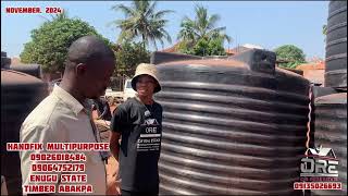 Enugu State Water Tank Price List Compare and Save [upl. by Atiuqiram582]