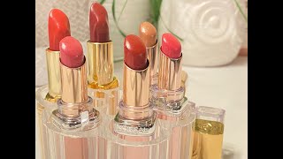 开架水光唇膏试色分享｜欧莱雅LOreal Paris Glow Paradise BalminLipstick｜小妖金185190 [upl. by Arvid]