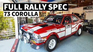 Full Rally Spec ‘73 TE27 Corolla Mike Muniz’s Backyard is Vintage Toyota Heaven [upl. by Philoo298]