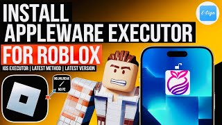 Install AppleWare Executor for iOS Latest Version for for Roblox With Latest ESign Method [upl. by Sunderland298]