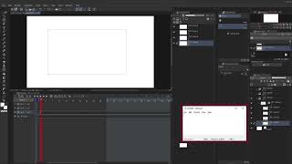 csp animation tutorial animation cels and folders 5 MINUTES [upl. by Albur]