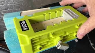 Ryobi hinge jig Quick Look [upl. by Ennire]