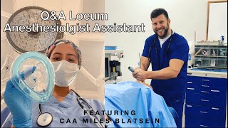 Locum Anesthesiologist Assistant Questions and Answers highly requested [upl. by Enailil]