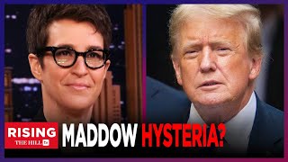 Cringe Rachel Maddow TERRIFIED Trump Will Put Her In A ‘CAMP’ If Elected Again [upl. by Pena115]