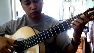 Nahan  E Cuenco arr Jose Valdez Solo Classical Guitar [upl. by Yenetruoc188]