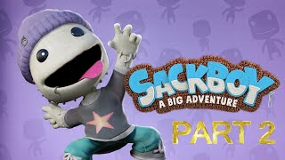 Sackboy A Big Adventure  4 Player Gameplay [upl. by Rice26]