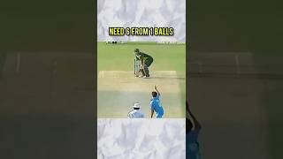 When Pakistan Needs 6 Runs On Last Ball 😳 Ind vs Pak [upl. by Frasquito]