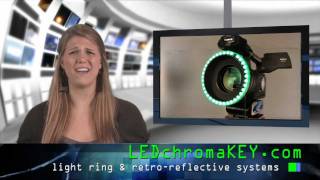 LEDchromaKEYcom LED Chromakey Light Rings and Retroreflective backgrounds  Video Overview [upl. by Euqinahs]