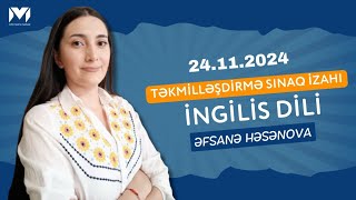 İngilis dili  Təkmilləşdirmə sınaq izahı  24112024  V sinif [upl. by Holloway]