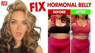 How to get rid of hormonal belly  Easy Tips  Gauge Girl Training [upl. by Ainez707]