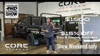 Perth 4WD Show Tray amp Canopy Deal  Core Offroad 4wd coreoffroad 4x4 customcanopy canopy [upl. by Krid]