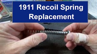 Kimber Pro Carry 2 1911 Recoil Spring Replacement Short Version 1911 kimber [upl. by Kennie]