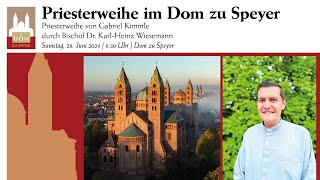 Priesterweihe im Dom zu Speyer [upl. by Eneiluj]