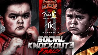 ABDU ROZIK VS ERALI  SOCIAL KNOCKOUT 3 [upl. by Aylat430]