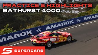 Practice 5 Highlights  Repco Bathurst 1000  2024 Repco Supercars Championship [upl. by Ekihc]