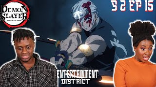 Tengen Uzui vs Gyutaro  Demon Slayer 2x15 Reaction quotGatheringquot [upl. by Mil]