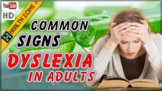 6 Common Signs of Dyslexia in Adults [upl. by Trinee]