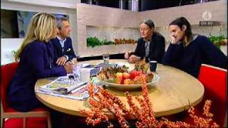 Kleerup ur form i nyhetsmorgon TV4 20102010 [upl. by Ridglee703]