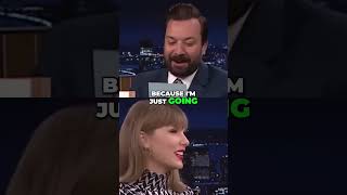 Taylor swift x Jimmy Fallon interview 😳 taylorswift interview jimmyfallon [upl. by Kelsi]