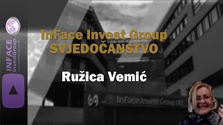 InFace Invest Group  SVJEDOČANSTVO   Ružica Vemić [upl. by Edwina]