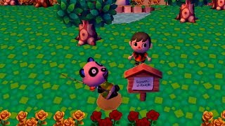 Animal Crossing City Folk  Pitfalling My Villagers [upl. by Rosamund]