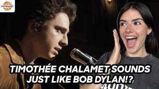 Reacting to Timothée Chalamet as Bob Dylan A Complete Unknown Official Trailer  MUCHMUSIC [upl. by Renita]