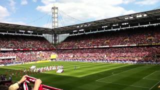 1FC Köln Hymne live  HD [upl. by Ainimreh749]