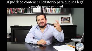 ¿Qué debe contener el citatorio del ministerio publico para que sea legal tu abogado en tijuana [upl. by Afatsum]