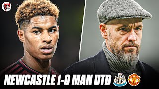 HUMILIATED  NEWCASTLE 10 MAN UTD  UnprofessionalTen Hag Made Mistakes But Attitude AWFUL [upl. by Dnalloh]