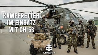 Kampfretter bekommen Unterstützung aus der Luft I Bundeswehr [upl. by Jezreel831]